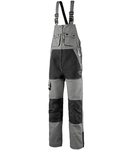 COTTE A BRETELLES CRAFT WORKER GRIS CONVOY / NOIR ARTISAN BTP CEPOVETT - 20-9351-9883-325