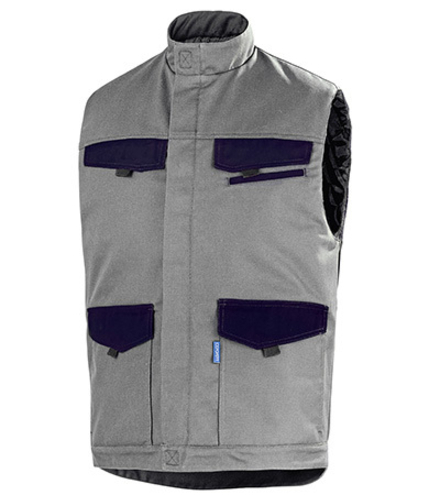 GILET MATELASSE FACITY GRIS CONVOY / NAVY INDUSTRIE CEPOVETT - 20-9879-9066-1957