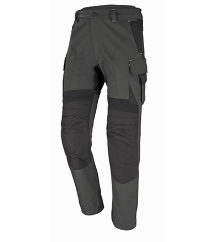 PANTALON HOMME CRAFT WORKER XP GRIS CHARCOAL / NOIR ARTISAN BTP CEPOVETT - 20-9B51-9883-657