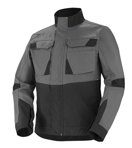 BLOUSON CRAFT WORKER XP GRIS CONVOY / NOIR ARTISAN BTP CEPOVETT - 20-9D51-9883-325