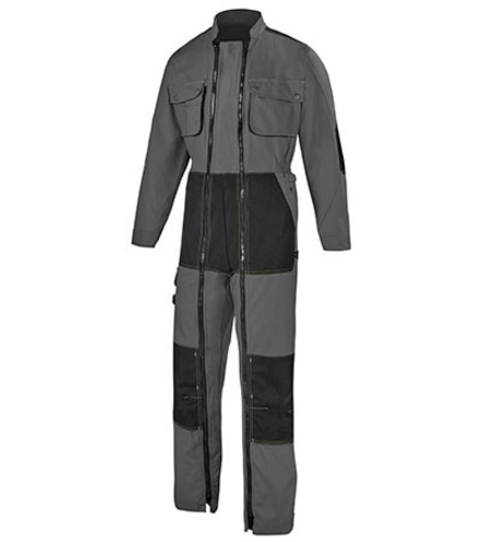 Combinaison 2 ZIP CRAFT WORKER GRIS CHARCOAL / NOIR ARTISAN BTP CEPOVETT - 20-9J51-9883-657