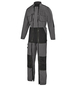 Combinaison 2 ZIP CRAFT WORKER GRIS CHARCOAL / NOIR ARTISAN BTP CEPOVETT - 20-9J51-9883-657