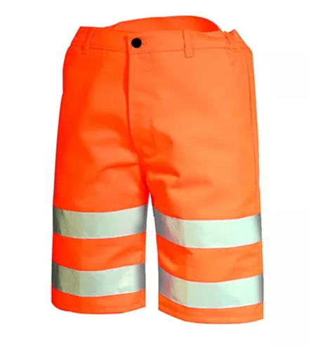 BERMUDA FLUO SAFE ORANGE FLUO HAUTE VISIBILITE CEPOVETT - 22-9087-8267-400