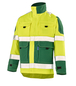 BLOUSON FLUO TECH JAUNE FLUO / VERT AMAZONIE HAUTE VISIBILITE CEPOVETT - 22-9282-8267-720