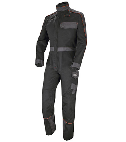 COMBINAISON KONEKT CLASSE 1 NOIR / GRIS CHARCOAL CHALEUR ET FLAMMES CEPOVETT - 22-9423-8597-2215