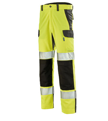 PANTALON FLUO ADVANCED JAUNE FLUO / GRIS CHARCOAL CEPOVETT - 22-9B30-8795-ET76-2272
