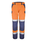 PANTALON ATEX HV 300 XP ESCORIAL ORANGE FLUO / MARINE MULTIRISQUES CEPOVETT - 22-9B72-8505-404