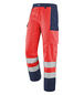 PANTALON FLUO BASE XP ROUGE FLUO / DARK BLUE HAUTE VISIBILITE CEPOVETT - 22-9B81-3047-2098