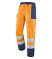 PANTALON FLUO BASE XP ORANGE FLUO / MARINE HAUTE VISIBILITE CEPOVETT - 22-9B81-3047-404