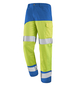 PANTALON FLUO SAFE XP JAUNE FLUO / AZUR HAUTE VISIBILITE CEPOVETT - 22-9B86-9570-715