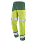 PANTALON FLUO SAFE XP JAUNE FLUO / VERT AMAZONIE HAUTE VISIBILITE CEPOVETT - 22-9B86-9570-720