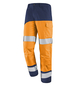 PANTALON POCHES GENOUX FLUO SAFE XP ORANGE FLUO / MARINE CEPOVETT - 22-9B87-9570-404