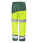 PANTALON POCHES GENOUX FLUO SAFE XP JAUNE FLUO / VERT AMAZONIE CEPOVETT - 22-9B87-9570-720