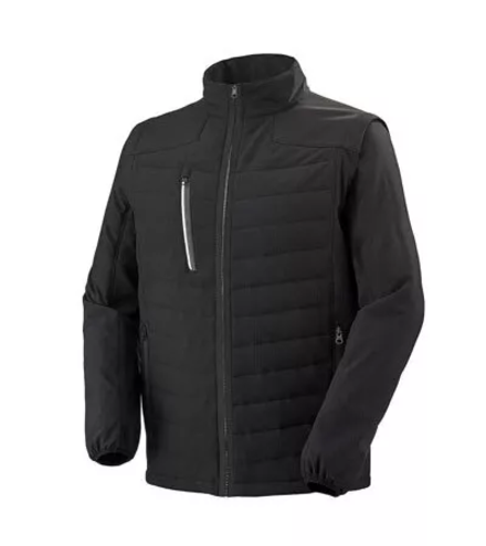 VESTE HYBRIDE CARPATES NOIR INTEMPERIES CEPOVETT - 22-9D12-3041-110