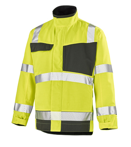 BLOUSON FLUO ADVANCED JAUNE FLUO / GRIS CHARCOAL CEPOVETT - 22-9D30-8795-ET76-2272