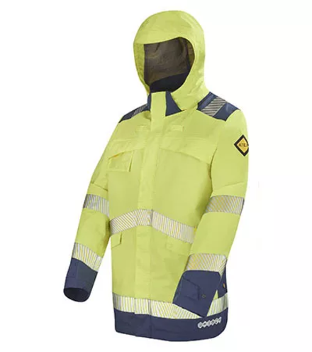 PARKA ULLY HAUTE VISIBILITE JAUNE FLUO / NAVY CEPOVETT - 22-9D60-9927-727