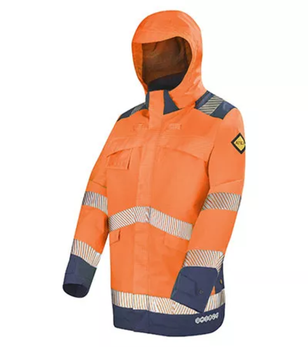 PARKA IONE ORANGE FLUO / NAVY CEPOVETT - 22-9D62-3006-1801