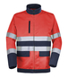 BLOUSON FLUO BASE XP ROUGE FLUO / DARK BLUE HAUTE VISIBILITE CEPOVETT - 22-9D81-3047-2098