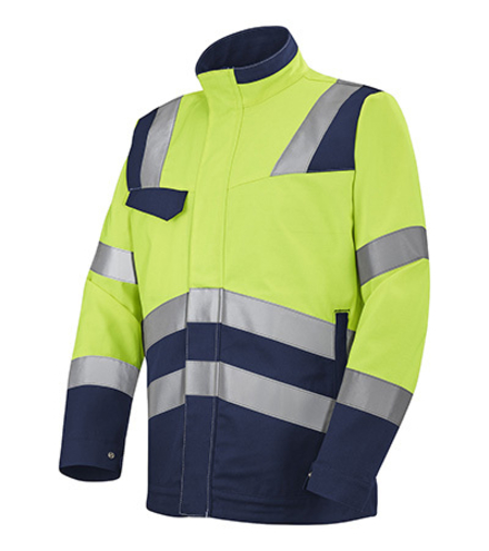 BLOUSON FLUO SAFE XP JAUNE FLUO / MARINE HAUTE VISIBILITE CEPOVETT - 22-9D86-9570-701