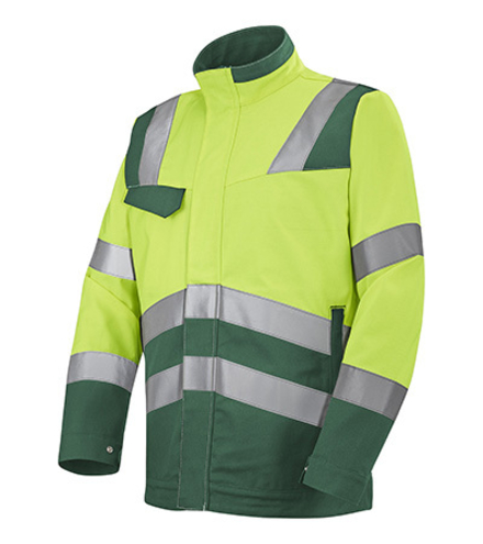 BLOUSON FLUO SAFE XP JAUNE FLUO / VERT AMAZONIE HAUTE VISIBILITE CEPOVETT - 22-9D86-9570-720