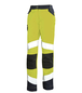 PANTALON FEMME FLUO TECH JAUNE FLUO / DARK BLUE HAUTE VISIBILITE CEPOVETT - 22-9E82-8267-2096