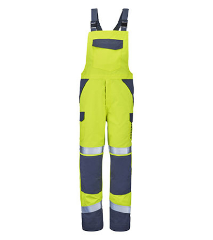 COTTE ATEX HV 320 XP ONAS JAUNE FLUO / MARINE MULTIRISQUES CEPOVETT - 22-9F72-3004-701