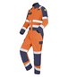 COMBINAISON 1 ZIP ATEX HV 300 XP GALAN ORANGE FLUO / MARINE CEPOVETT - 22-9G72-8505-404