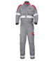 COMBINAISON 1 ZIP ATEX KOLOR 320 XP PARUMA GRIS ACIER / ROUGE EMPIRE CEPOVETT - 22-9G80-3004-882