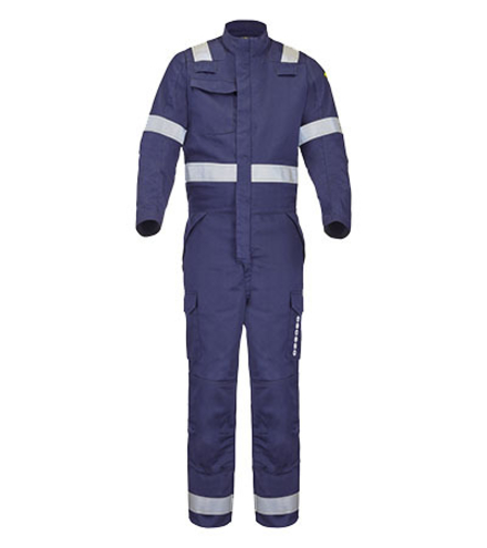 COMBINAISON ATEX REFLECT 320 XP OUDINA BLEU MARINE MULTIRISQUES CEPOVETT - 22-9G82-3004-1