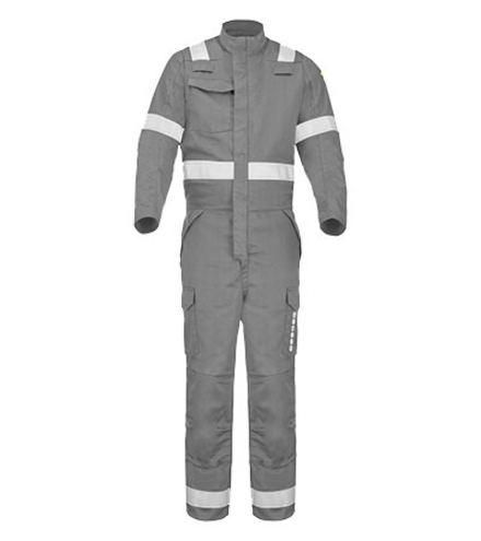 COMBINAISON ATEX REFLECT 320 XP OUDINA GRIS ACIER MULTIRISQUES CEPOVETT - 22-9G82-3004-6
