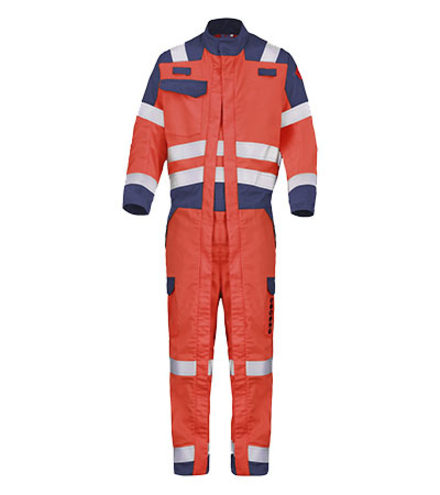 COMBINAISON 2 ZIP ATEX HV 300 XP CONDOR ROUGE FLUO / MARINE CEPOVETT - 22-9J72-8505-2002