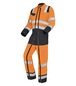 COMBINAISON 2 ZIP FLUO SAFE XP ORANGE FLUO / GRIS CHARCOAL CEPOVETT - 22-9J86-9570-2227