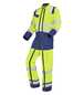 COMBINAISON 2 ZIP FLUO SAFE XP JAUNE FLUO / MARINE HAUTE VISIBILITE CEPOVETT - 22-9J86-9570-701