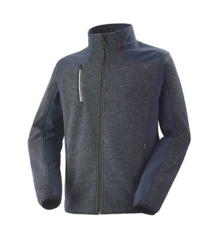 PULL ZIPPE CHAMPOLEON BLEU CHINE / NOIR CEPOVETT - 22-9S13-3046-2542