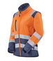 SOFTSHELL HV FEMME TIAN ORANGE FLUO / NAVY CEPOVETT - 22-9S30-3042-1801