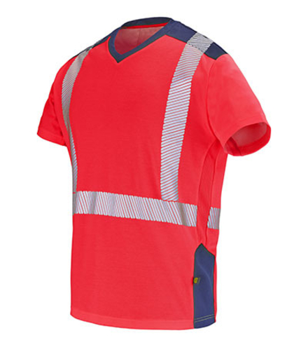 T-SHIRT MANCHES COURTES FLUO SAFE XP GHARBI CEPOVETT - 22-9T84-2002