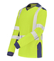 T-SHIRT MANCHES LONGUES FLUO SAFE XP CHERGUI CEPOVETT - 22-9T85-701