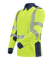 POLO MANCHES LONGUES FLUO SAFE XP PONANT CEPOVETT - 22-9T87-701