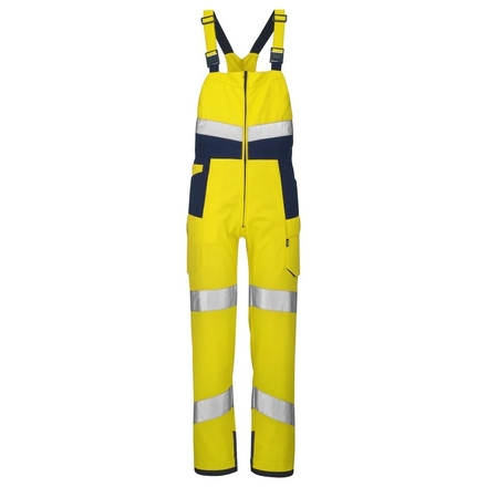 COTTE A BRETELLES PROCA PI JAUNE FLUO / BLEU MARINE - LAFONT - LA-6HVN3PI-5-701