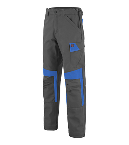 PANTALON (AVEC POCHES GENOUX) MUFFLER CHARCOAL / AZUR INDUSTRIE LAFONT - LA-1COLUP-6-570