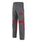 PANTALON (AVEC POCHES GENOUX) MUFFLER CHARCOAL / ROUGE INDUSTRIE LAFONT - LA-1COLUP-6-572