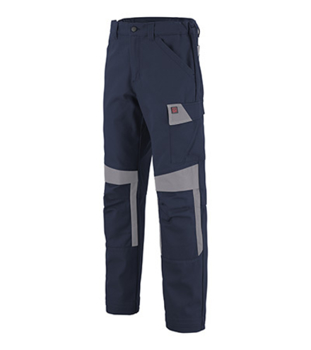 PANTALON (AVEC POCHES GENOUX) MUFFLER MARINE / MINERAL GRIS INDUSTRIE LAFONT - LA-1COLUP-6-7015