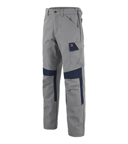 PANTALON (AVEC POCHES GENOUX) MUFFLER MINERAL GRIS / MARINE INDUSTRIE LAFONT - LA-1COLUP-6-7016