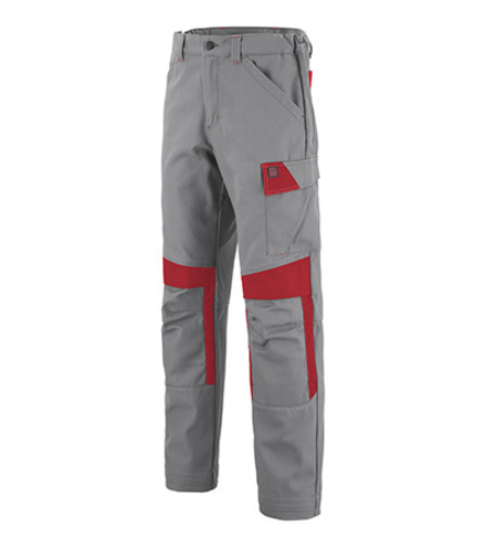 PANTALON (AVEC POCHES GENOUX) MUFFLER MINERAL GRIS / ROUGE INDUSTRIE LAFONT - LA-1COLUP-6-7017