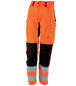 PANTALON FEMME TARA ORANGE HIVI / NOIR HAUTE VISIBILITE LAFONT - LA-1FLFCP-4-2073