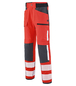 PANTALON TWIST HV ROUGE FLUO / CHARCOAL HAUTE VISIBILITE LAFONT - LA-1GRAFHV-6-2235