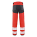 PANTALON TWIST HV ROUGE FLUO / CHARCOAL HAUTE VISIBILITE LAFONT - LA-1GRAFHV-6-2235