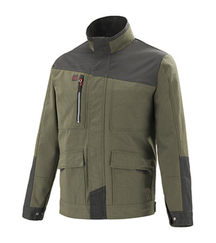 BLOUSON TOOL KAKI / CHARCOAL ARTISAN LAFONT - LA-3ATHUP-4052