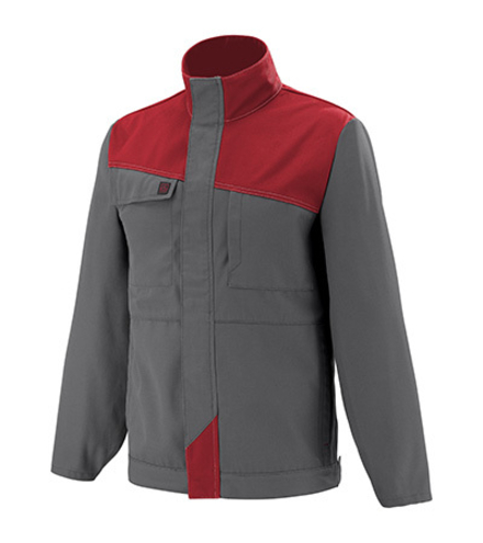 BLOUSON GRENAT CHARCOAL / ROUGE INDUSTRIE LAFONT - LA-3COLUP-572