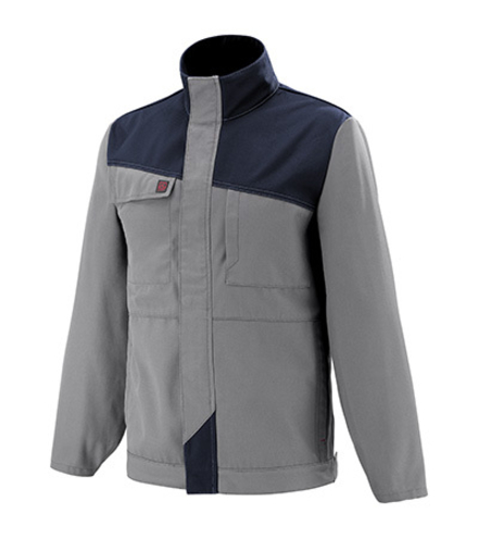 BLOUSON GRENAT MINERAL GRIS / MARINE INDUSTRIE LAFONT - LA-3COLUP-7016